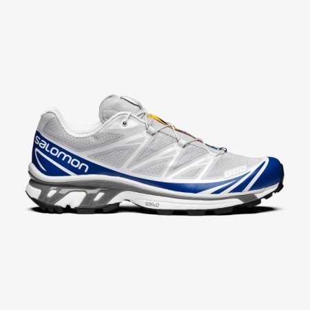 Salomon XT-6 Mens Sneakers Grey/Blue | Salomon South Africa